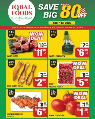 Iqbal Foods flyer