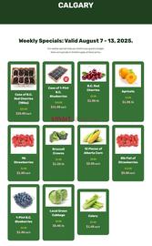 H&W Produce flyer week 32 Page 1