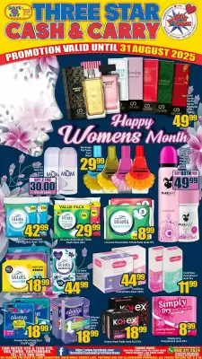 Three Star Cash and Carry catalogue (valid until 31-08)