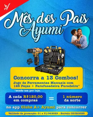 Catálogo Ayumi Supermercados (válido até 31-08)