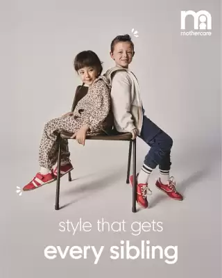 Catálogo Mothercare (válido hasta 31-08)