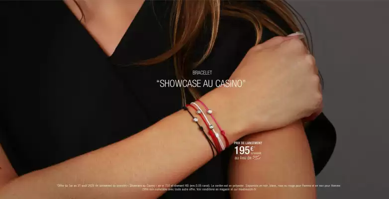 Catalogue Mauboussin (valable jusqu'au 31-08)