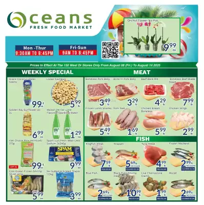Oceans Fresh Food Market flyer
