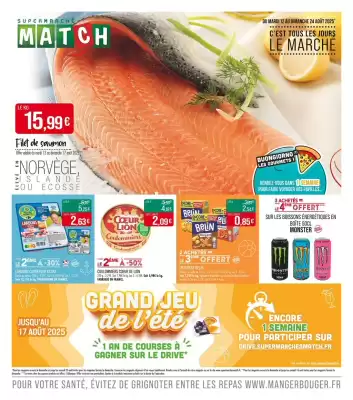 Catalogue Match (valable jusqu'au 24-08)