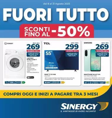 Volantino Sinergy (valido fino al 31-08)