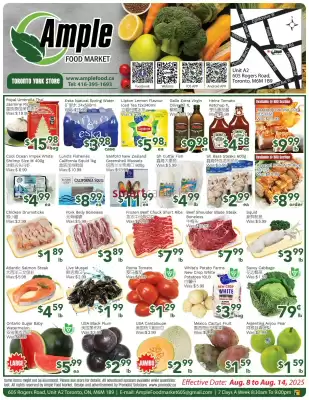 Ample Food Market flyer