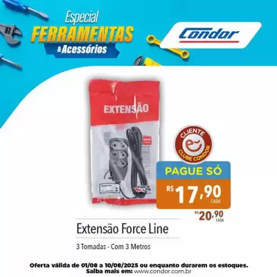 Catálogo Supermercados Condor (válido até 10-08)
