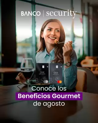 Catálogo Banco Security (válido hasta 30-08)