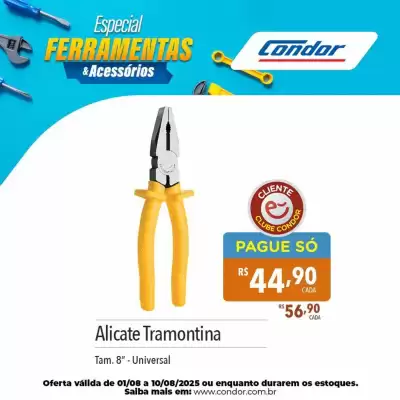 Catálogo Supermercados Condor (válido até 10-08)