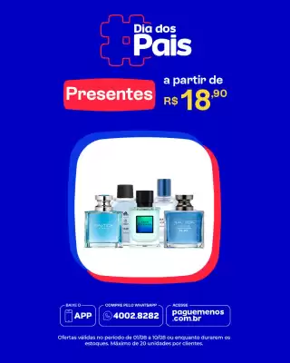 Catálogo Farmácias Pague Menos (válido até 9-08)