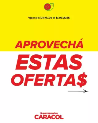 Catálogo Supermercados Caracol (válido hasta 9-08)