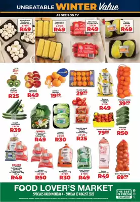 Food Lover's Market catalogue (valid until 10-08)