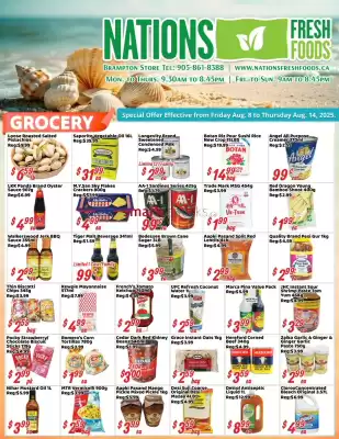 Nations Fresh Foods flyer