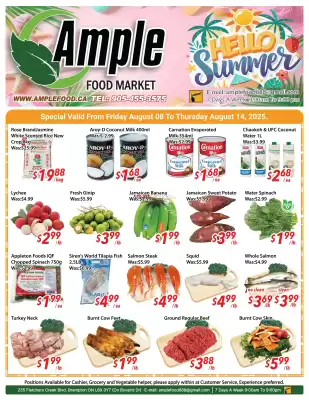Ample Food Market flyer