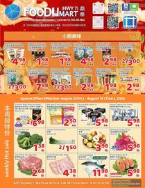 Foody Mart flyer week 32 Page 1
