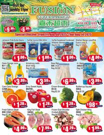 Fusion Supermarket flyer week 32 Page 1