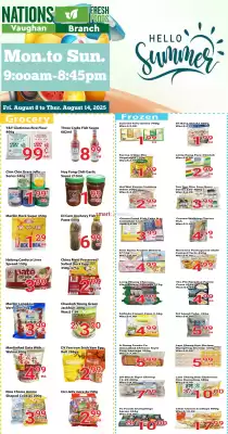 Nations Fresh Foods flyer (valid until 14-08)