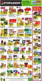 Stop&Shop Weekly Ad week 32 Page 1