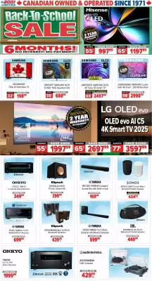 2001 Audio Video flyer (valid until 15-08)