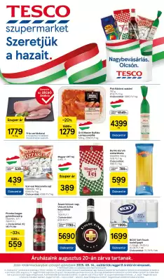 Tesco akciós újság (érvényes eddig: 20-08)