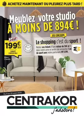 Catalogue Centrakor (valable jusqu'au 20-08)
