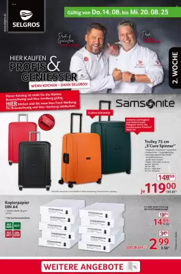 Selgros Prospekt (gültig bis 20-08)