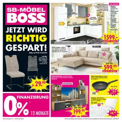 Möbel Boss Prospekt (gültig bis 24-08)