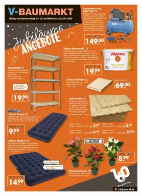 V Baumarkt Prospekt (gültig bis 20-08)