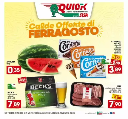 Volantino Quick Sisa (valido fino al 20-08)