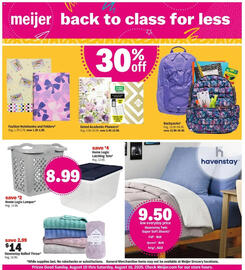 Meijer Weekly Ad week 33 Page 1