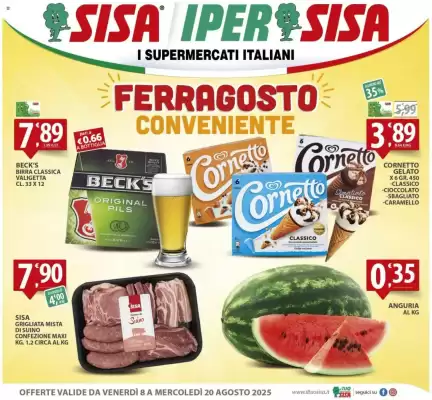 Volantino Sisa (valido fino al 20-08)