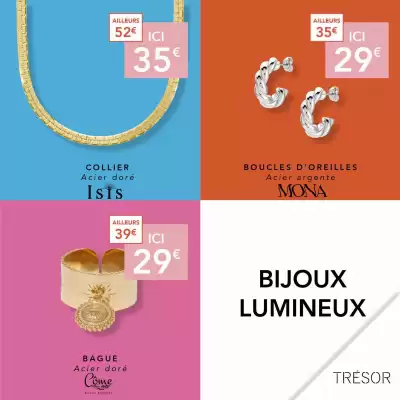 Catalogue Trésor Bijoux (valable jusqu'au 15-08)