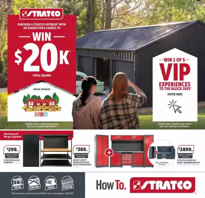 Stratco catalogue (valid until 18-09)