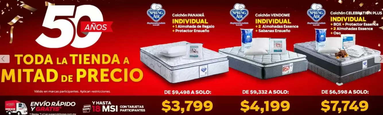 Catálogo Super Colchones (válido hasta 31-08)