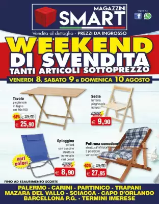 Volantino Magazzini Smart (valido fino al 10-08)