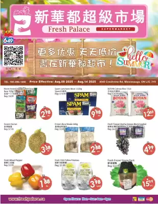 Fresh Palace Supermarket flyer