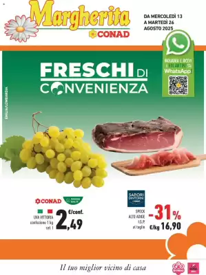 Volantino Conad Margherita (valido fino al 26-08)