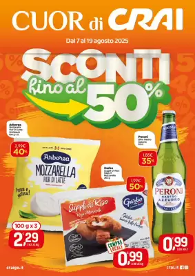 Volantino Risparmio Più Crai (valido fino al 19-08)