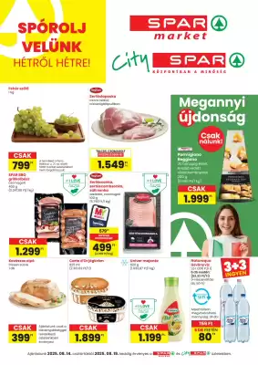 Spar akciós újság (érvényes eddig: 19-08)