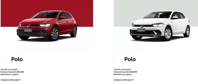 Catálogo Volkswagen Página 1