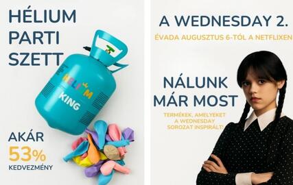 HeliumKing akciós újság Oldal 1