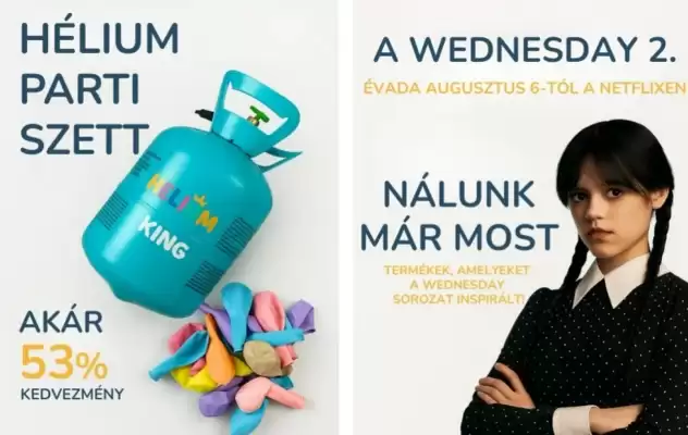 HeliumKing akciós újság (érvényes eddig: 18-08)