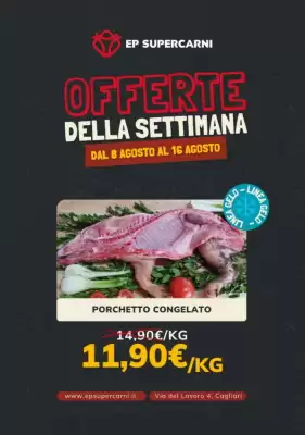Volantino EP Supercarni (valido fino al 16-08)