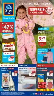 Aldi Süd Prospekt (gültig bis 31-08)