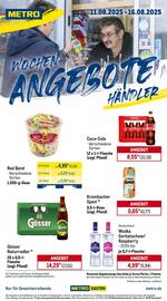 METRO Prospekt woche 33 Seite 1