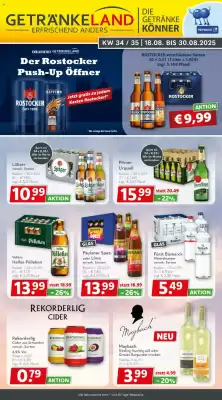 Getränkeland Prospekt (gültig bis 30-08)