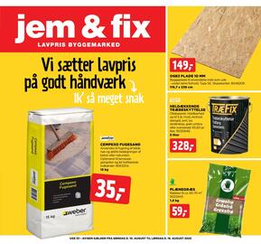 jem & fix tilbudsavis uge 33 Side 1