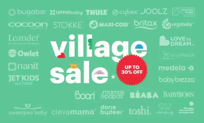 Baby Village catalogue (valid until 24-08)