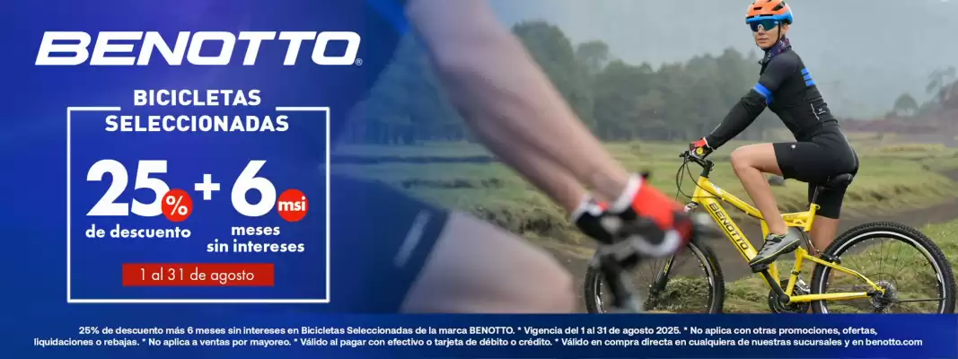 Catálogo Benotto (válido hasta 31-08)