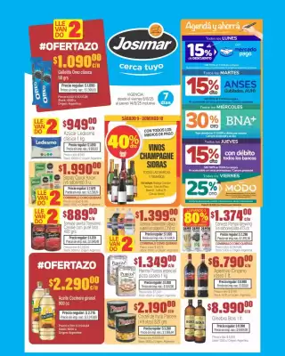 Catálogo Josimar (válido hasta 14-08)